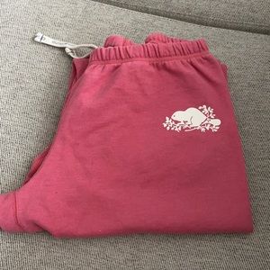 Roots ankle sweatpants!